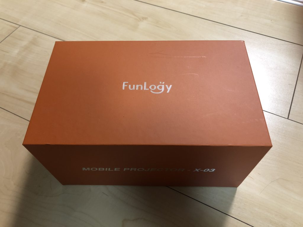 モバイルプロジェクター「FunLogy X-03」を買ってみた 